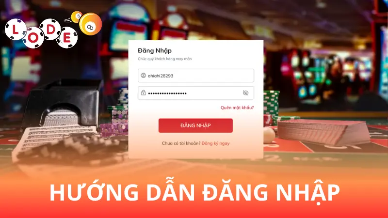 Hướng dẫn đăng nhập Lode88 thành công 100%