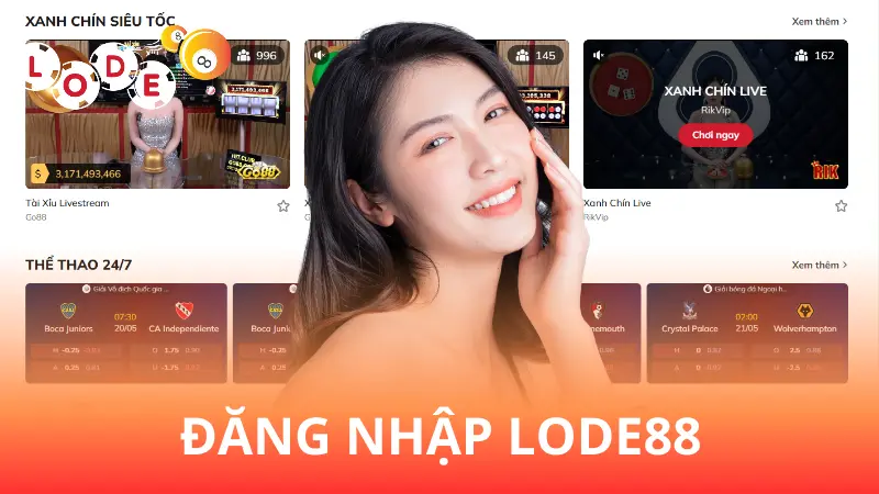 đăng nhập Lode88 từ a - z dễ dàng